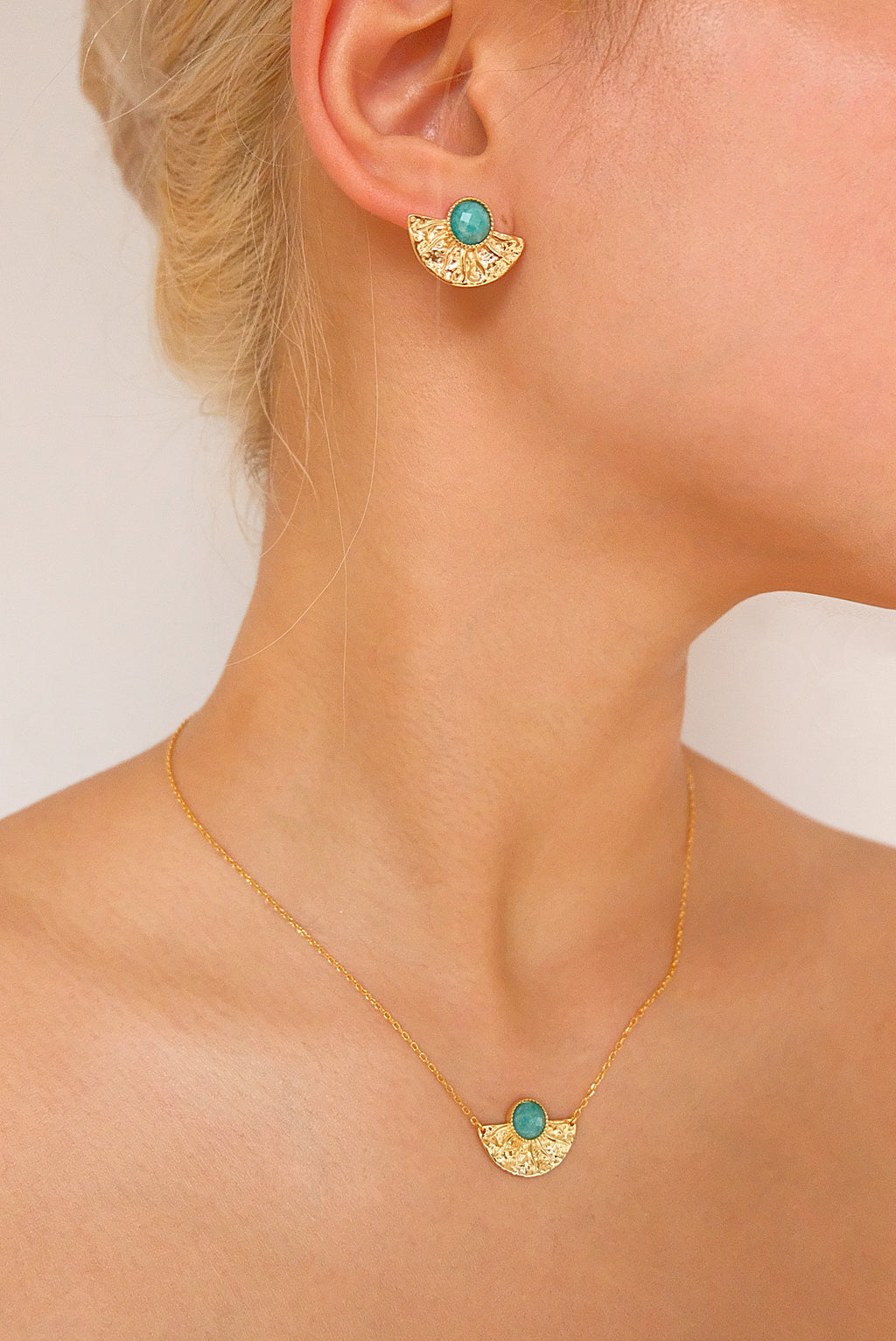 Nile Series Sun God Earrings