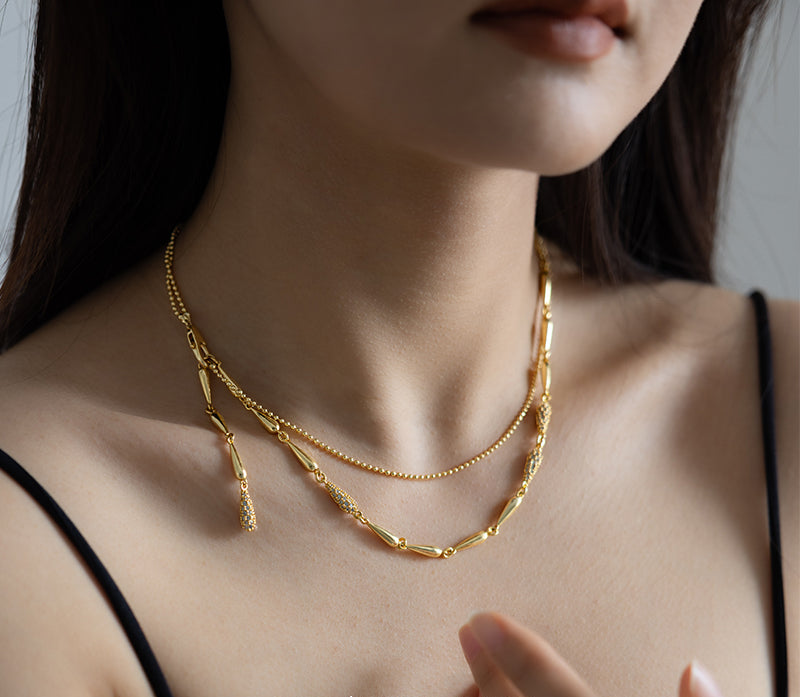 "Amachan Diary" Sea God Riddle Multi-functional Necklace / Choker / Sweater Chain