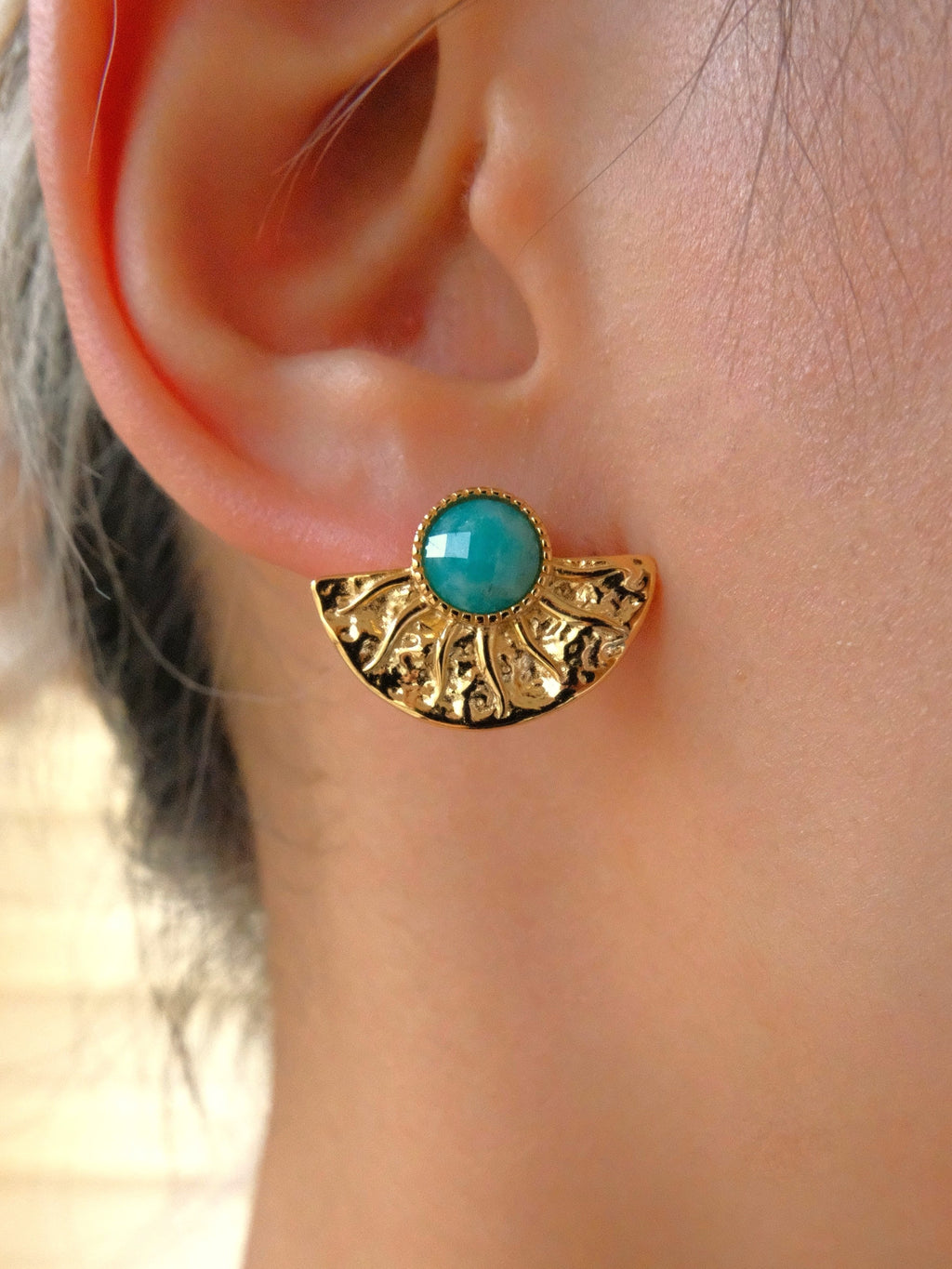 Nile Series Sun God Earrings