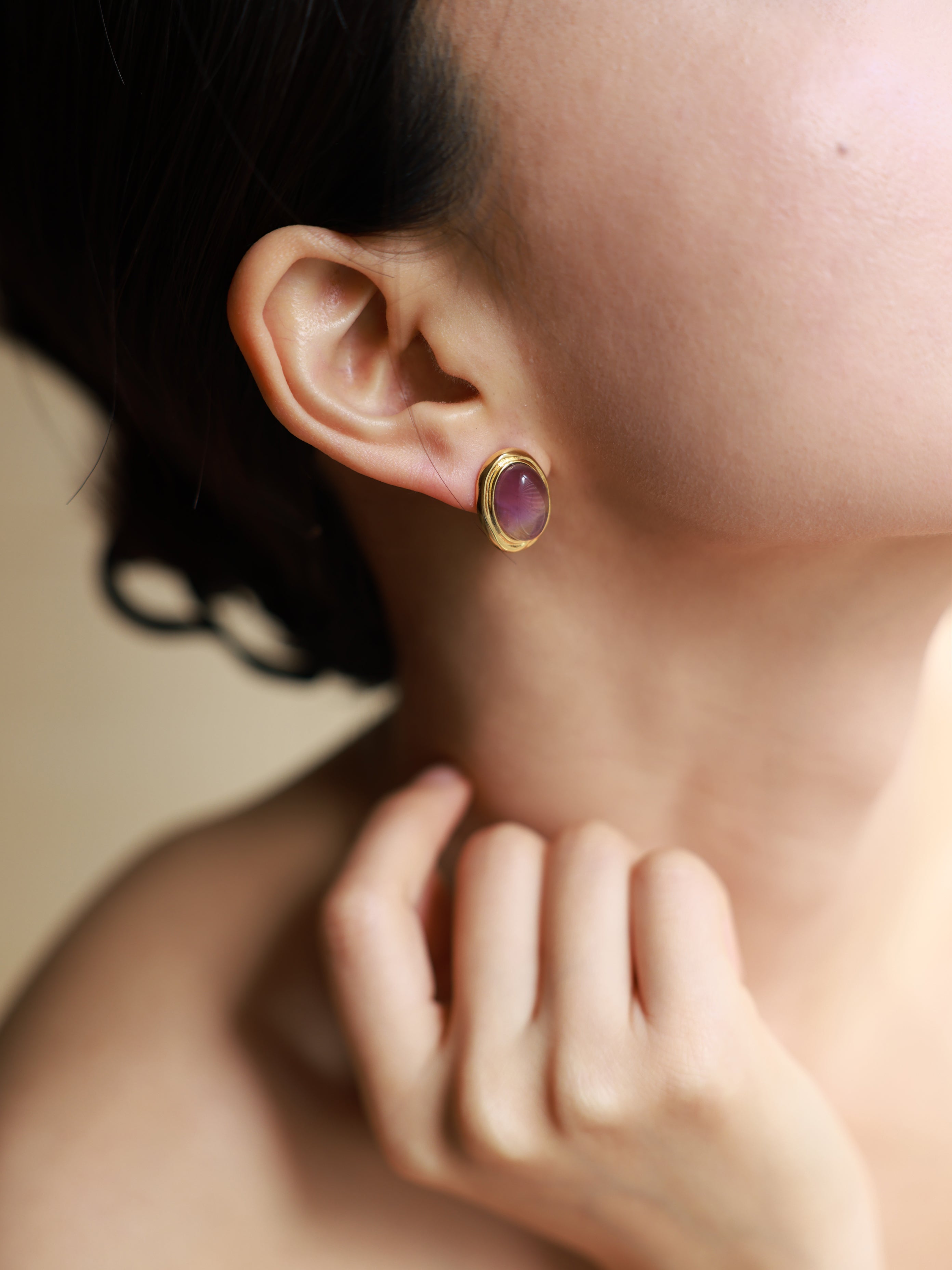 Natura Stone earrings