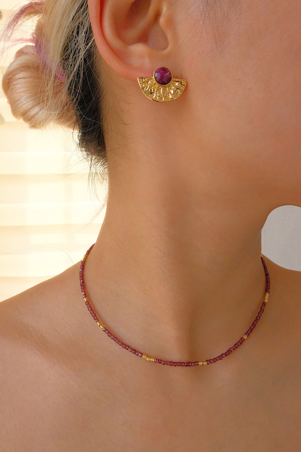 Nile Series Sun God Earrings