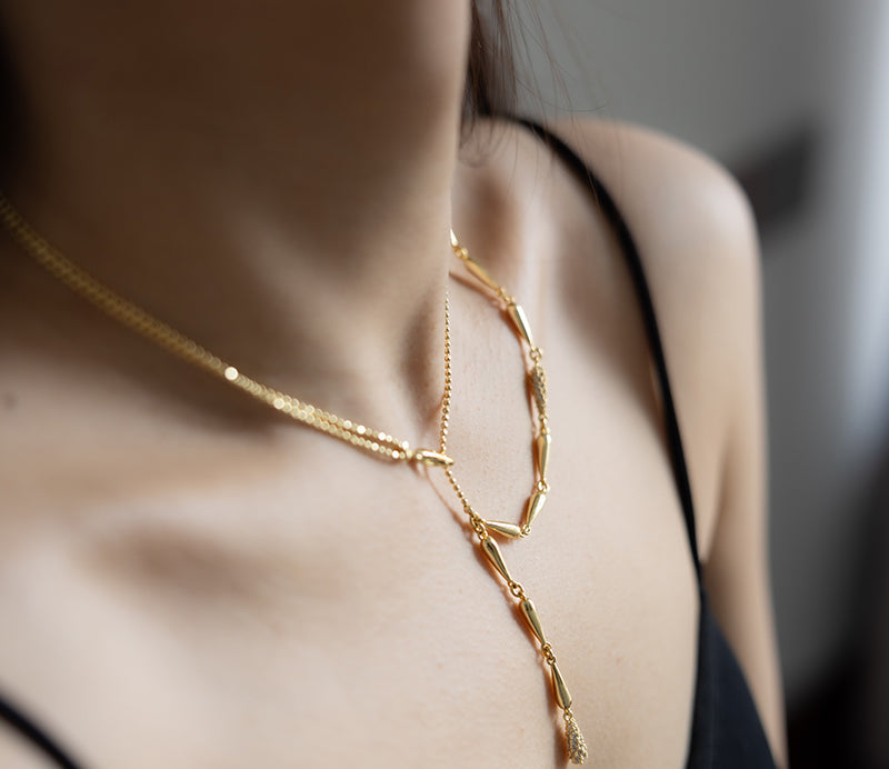 "Amachan Diary" Sea God Riddle Multi-functional Necklace / Choker / Sweater Chain