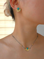 Nile Series Sun God Earrings