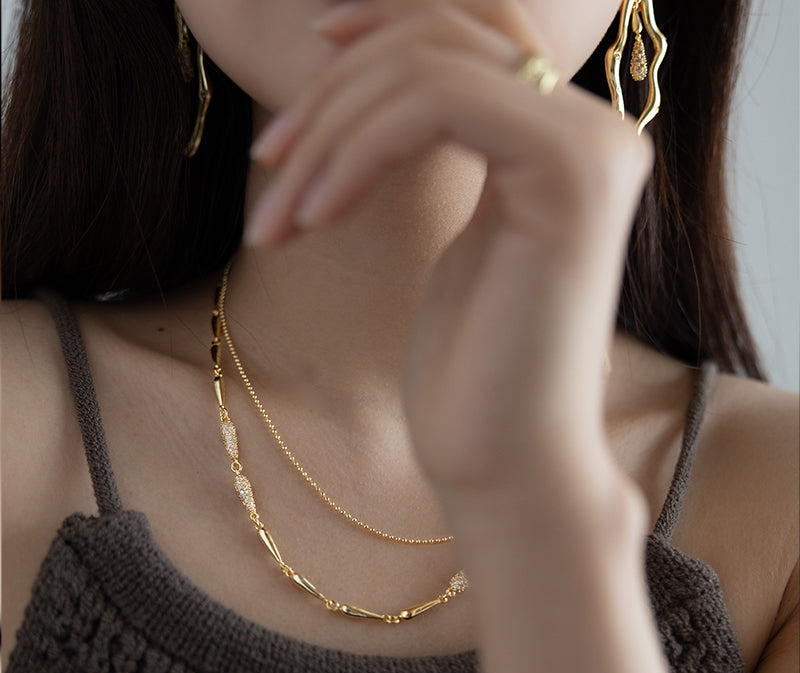"Amachan Diary" Sea God Riddle Multi-functional Necklace / Choker / Sweater Chain