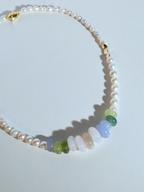 Desolate Healing Style Baroque Pearl Necklace.