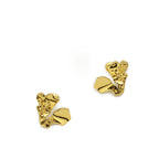 Rock Heart Stud Earrings
