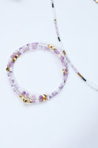 Natural stone collar chain