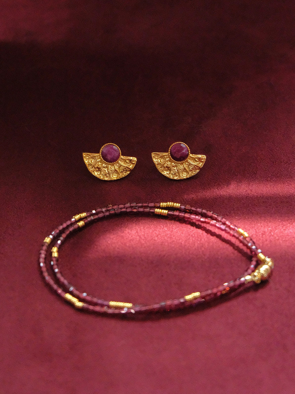 Nile Series Sun God Earrings