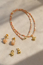 Necklaces & Clavicle Chains Made with a Variety of Natural Stones