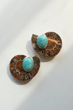 Heaven River Stone Stud Earrings