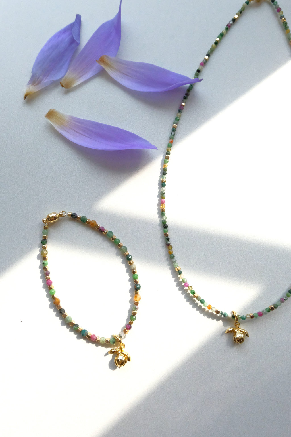 Indian agate natural stone bracelet