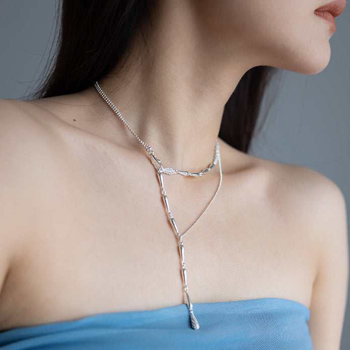 "Amachan Diary" Sea God Riddle Multi-functional Necklace / Choker / Sweater Chain